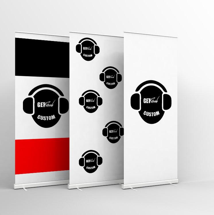 Retractable / Pull-Up Banner Set - GET FRESH MARKETPLACE